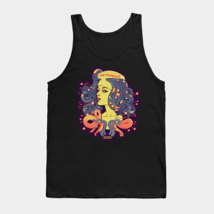 Plastic Macaroni Boho Trippy Hippy Patriarchy Tank Top